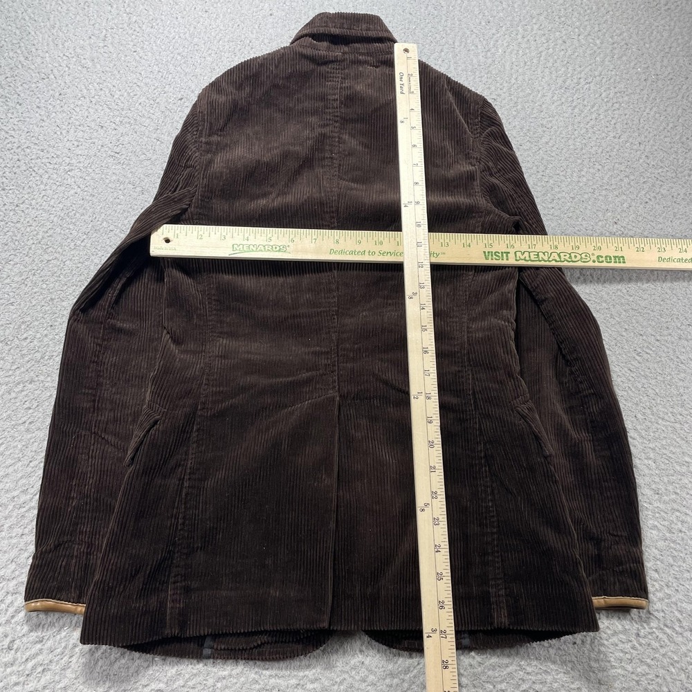 Ralph Lauren Brown Corduroy Equestrian Size 2 Jacket Elbow Patch Blue Label VTG - Picture 6 of 11